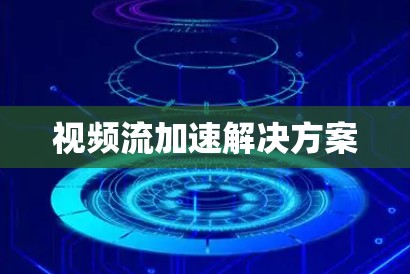 视频流加速解决方案