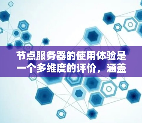 节点服务器的使用体验是一个多维度的评价，涵盖了技术功能、易用性、性能、支持和定价等多个方面。以下是对节点服务器使用体验的详细分析和总结
