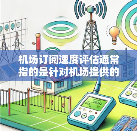 机场订阅速度评估通常指的是针对机场提供的订阅服务（如WiFi、无线网络等）进行速度测试和评估的过程。以下是一些常见的方法和步骤，帮助评估机场订阅服务的速度