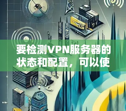 要检测VPN服务器的状态和配置，可以使用以下工具和方法来帮助你完成任务