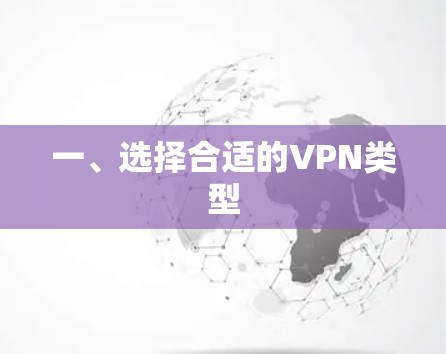 一、选择合适的VPN类型