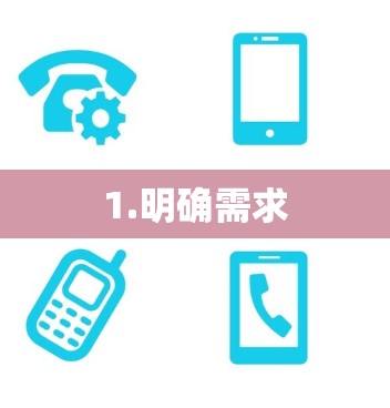 1.明确需求