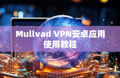 Mullvad VPN安卓应用使用教程