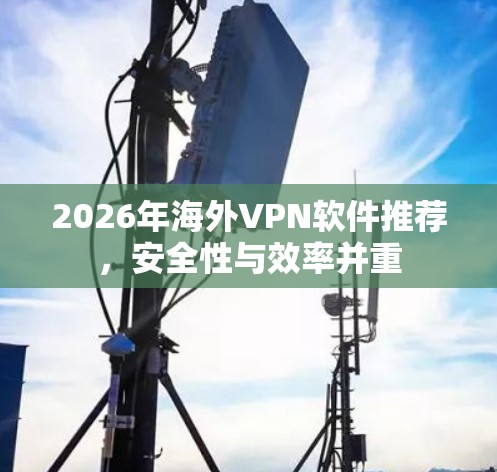 2026年海外VPN软件推荐，安全性与效率并重