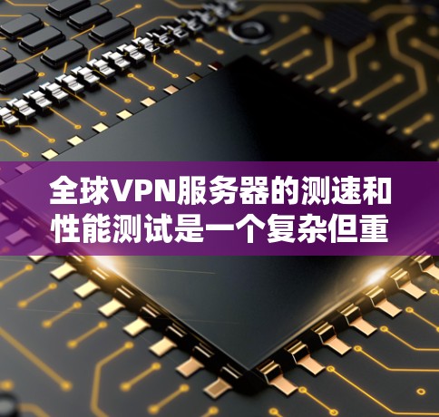 全球VPN服务器的测速和性能测试是一个复杂但重要的任务，通常需要从多个方面进行测试，确保服务器的稳定性、速度和可靠性。以下是一些常用的方法和工具，可以帮助你测试全球范围内的VPN节点