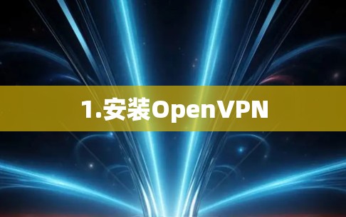 1.安装OpenVPN