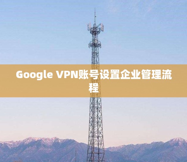 Google VPN账号设置企业管理流程