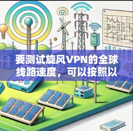 要测试旋风VPN的全球线路速度，可以按照以下步骤进行