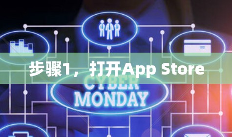 步骤1，打开App Store