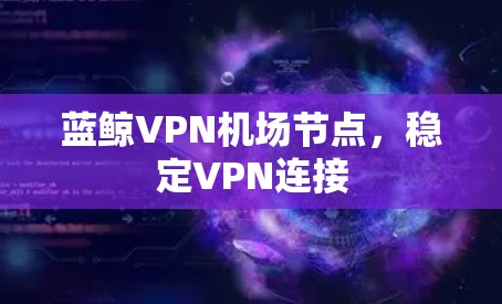 蓝鲸VPN机场节点，稳定VPN连接