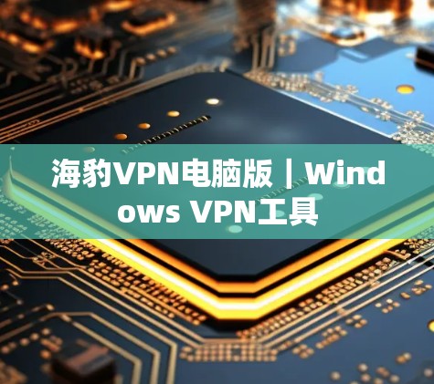 海豹VPN电脑版｜Windows VPN工具